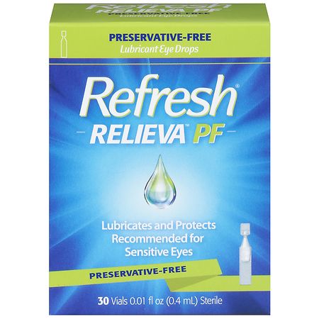Refresh Relieva Preservative-Free Lubricant Eye Drops
