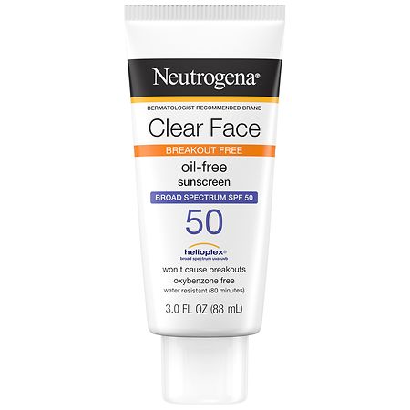 Neutrogena Clear Face Liquid Lotion Sunscreen With SPF 50