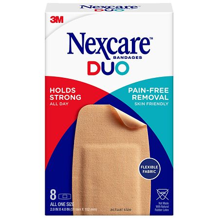 Nexcare DUO Bandages Knee and Elbow