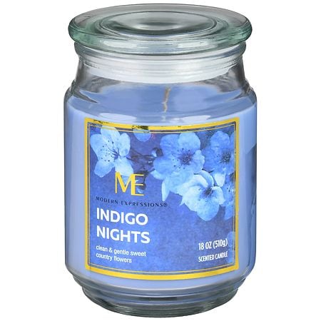 Modern Expressions Scented Candle Indigo Nights