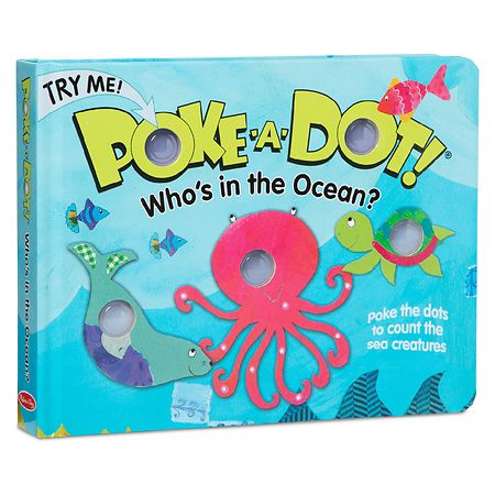 Melissa & Doug Poke-A-Dot: Who's in the Ocean
