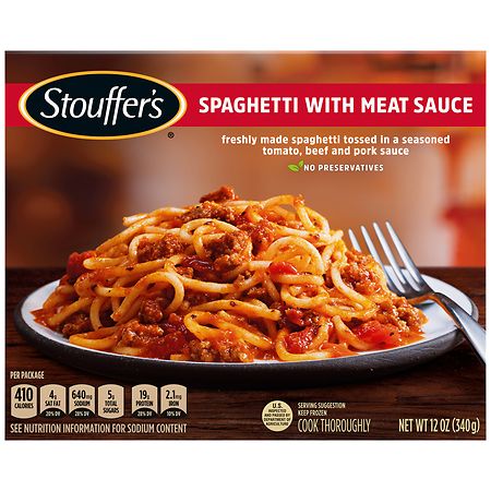 Stouffer's Classics Spaghetti with Meat Sauce Frozen Entree