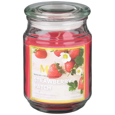 Modern Expressions Scented Candle Strawberry Patch