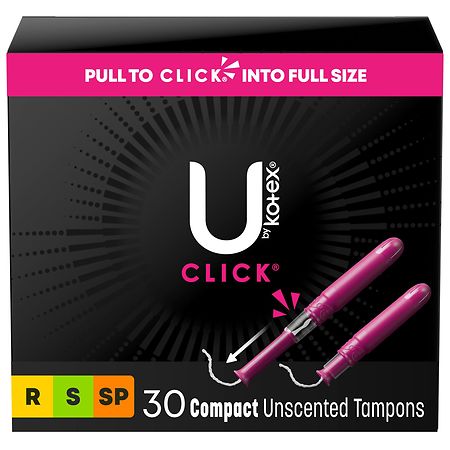 U by Kotex Compact Multipack Tampons Unscented