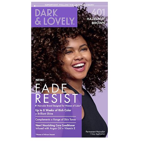 SoftSheen-Carson Dark and Lovely Fade Resist Rich Conditioning Hair Color Hazelnut #401