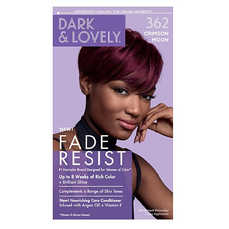 SoftSheen-Carson Dark and Lovely Fade Resist Rich Conditioning  Hair Color Crimson #362