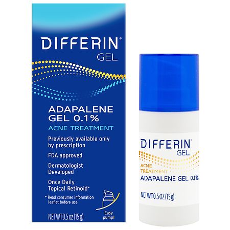 Differin Gel Treatment with Pump