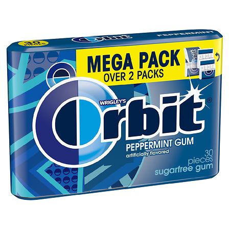Orbit Peppermint Sugar Free Chewing Gum