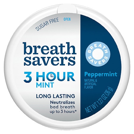 Breath Savers 3 Hour Peppermint