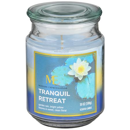 Modern Expressions Scented Candle Tranquil Retreat