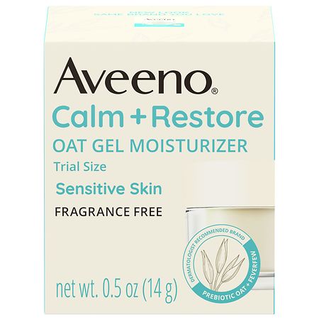 Aveeno Calm + Restore Oat Gel Face Moisturizer, Sensitive Skin