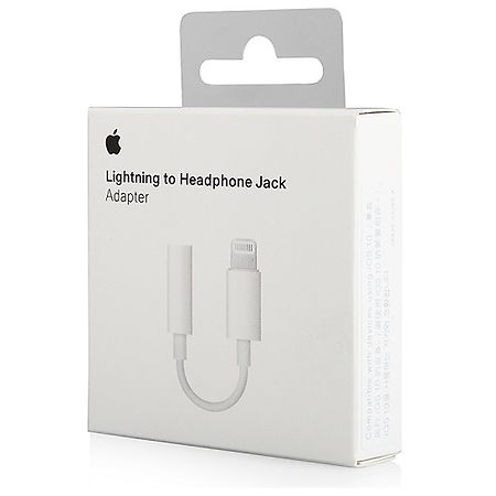 Apple Lightning To 3.5mm Headphone Adapter