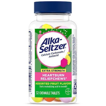 Alka-Seltzer Fast Antacid Strawberry Creme/ Lemon Creme/ Orange Creme