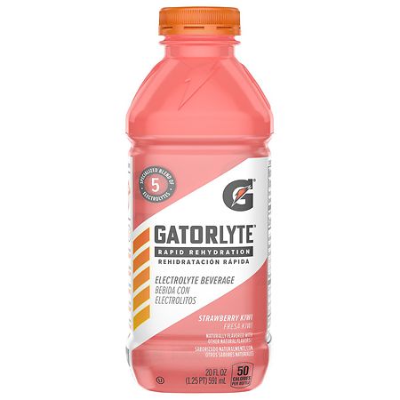Gatorlyte Electrolyte Beverage Strawberry Kiwi