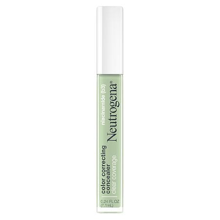 Neutrogena Clear Coverage Correcting Green Concealer Fragrance-Free Green