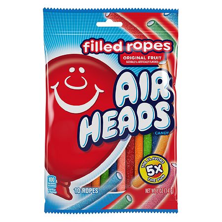 Airheads Fruit Flavored Filled Ropes