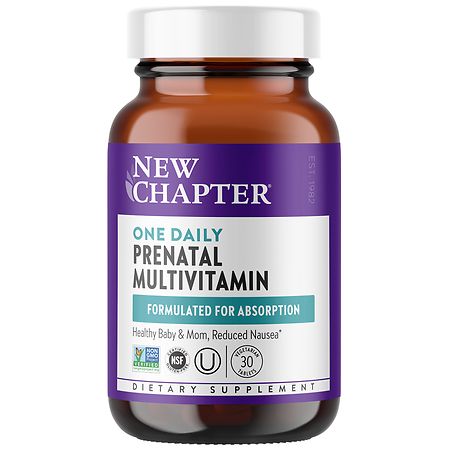New Chapter One Daily Prenatal Multivitamin, Vegetarian Tablets