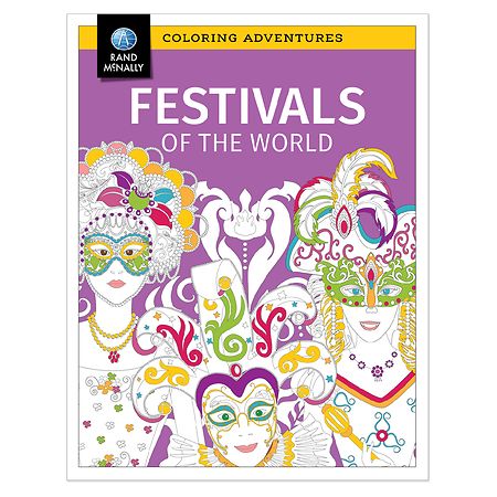 Rand McNally Coloring Adventures Festivals of the World