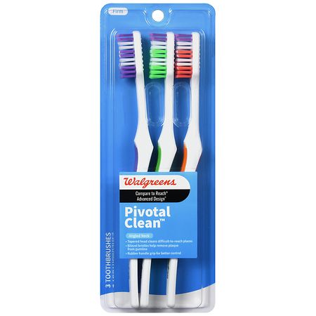 Walgreens Pivotal Clean Toothbrushes Firm