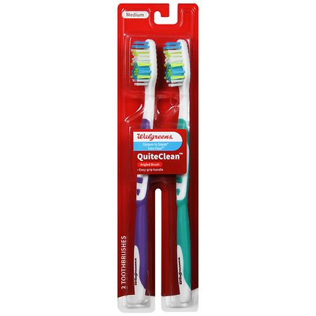 Walgreens QuiteClean Toothbrush Medium
