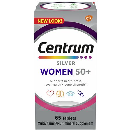 Centrum Women 50+, Multivitamin & Multimineral Supplements Tablets