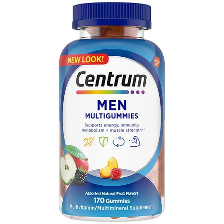 Centrum Men Multivitamin & Multimineral Gummies Assorted Fruit