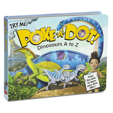 Melissa & Doug Poke-A-Dot: Dinosaurs A to Z
