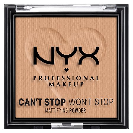 NYX Professional Makeup Can't Stop Won't Stop Mattifying Pressed Powder Tan