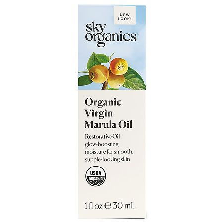 Sky Organics Cold-pressed USDA Organic 100% Pure Unrefined Marula Oil