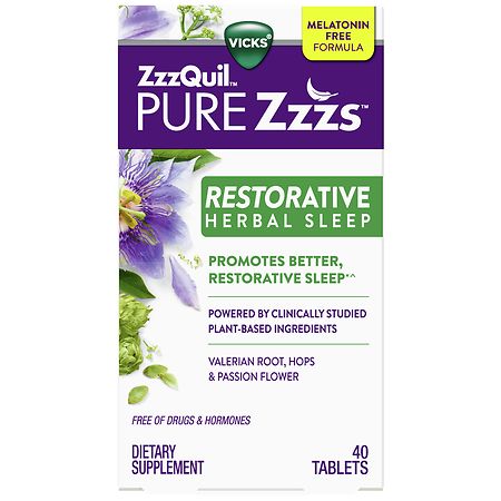 ZzzQuil Restorative Herbal Sleep Aid
