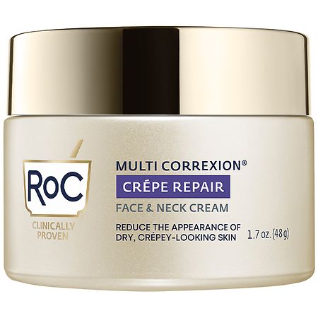 RoC Face & Neck Anti-Aging Moisturizer Firming Cream for Crepey Skin