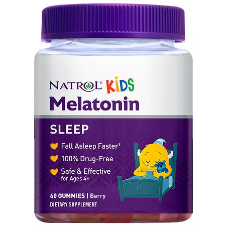 Natrol Kids Melatonin Sleep Support Gummies Berry