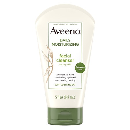 Aveeno Daily Moisturizing Facial Cleanser With Soothing Oat