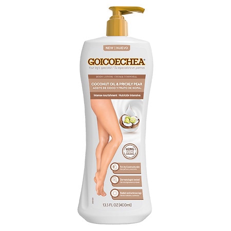 Goicoechea Coconut Oil & Prickly Pear, Long Lasting Body Lotion for Dry Skin