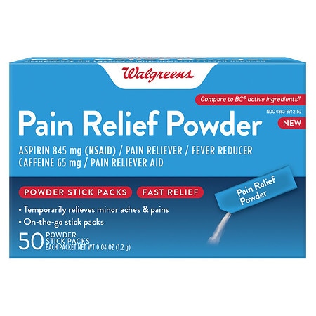 Walgreens Pain Relief Powder
