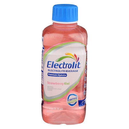Electrolit Hydration Beverage Drink with Electrolytes Strawberry-Kiwi