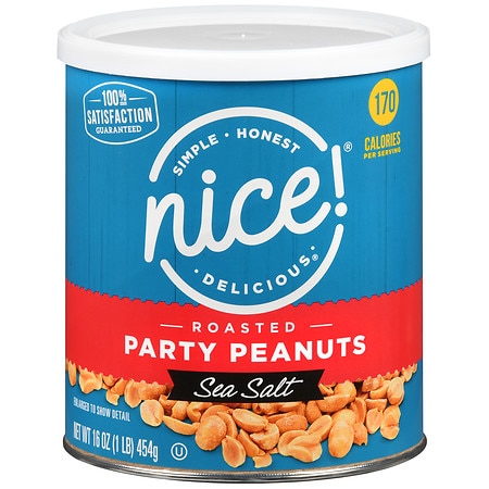 Nice! Roasted Party Peanuts Sea Salt