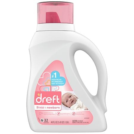 Dreft Liquid Newborn Laundry Detergent
