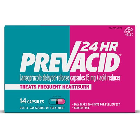 Prevacid 24HR Lansoprazole Delayed-Release Capsules 15 mg/ Acid Reducer