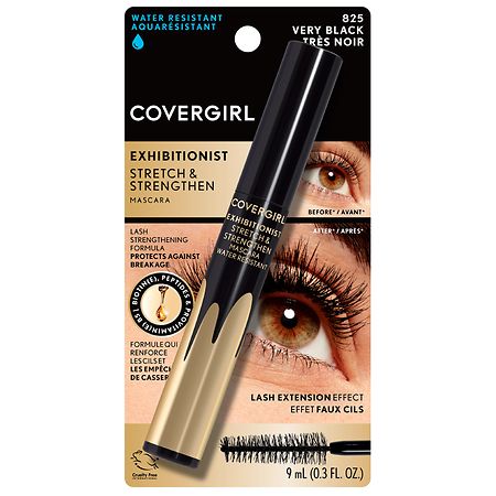 CoverGirl Exhibitionist Stretch & Strengthen Water-Resistant Mascara 825 Very Black
