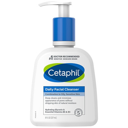 Cetaphil Daily Facial Cleanser-Sensitive Combination/ Oily Skin