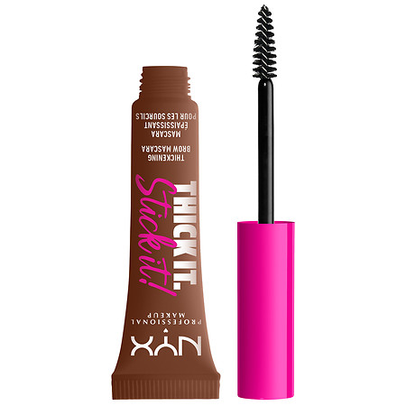 NYX Professional Makeup Thick It. Stick It! Vegan Thickening Brow Gel Mascara Rick Auburn