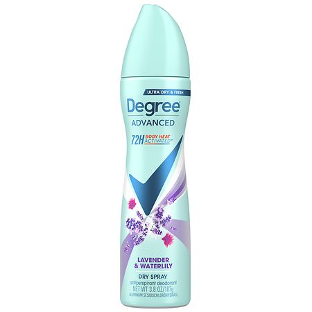 Degree Advanced Protection Antiperspirant Deodorant Dry Spray Lavender & Waterlily