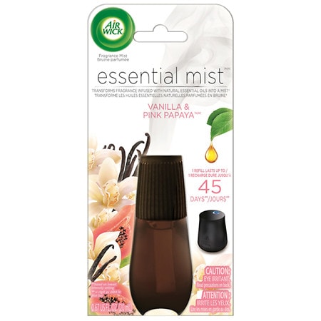 Air Wick Essential Mist Essential Oil Refill Vanilla and Pink Papaya