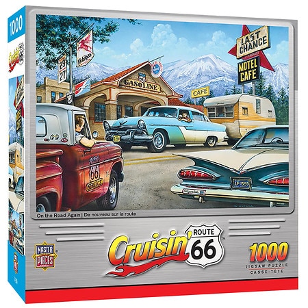 Masterpieces Puzzles Cruisin On the Road 1000 Piece Puzzle