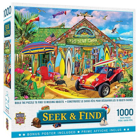 Masterpieces Puzzles Beach Time Fun 1000 Piece Puzzle