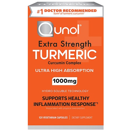 Qunol Extra Strength Turmeric 1000 mg Vegetarian Capsules