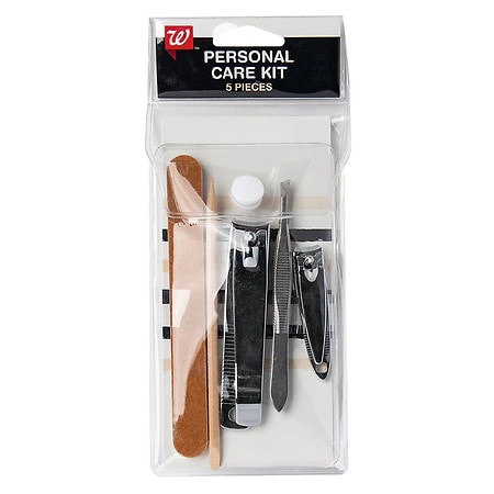 Walgreens Personal Care Kit for Travel (5 Pieces)