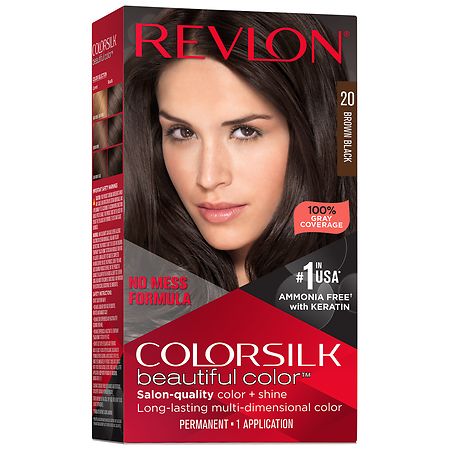 Revlon Permanent Hair Color Brown Black