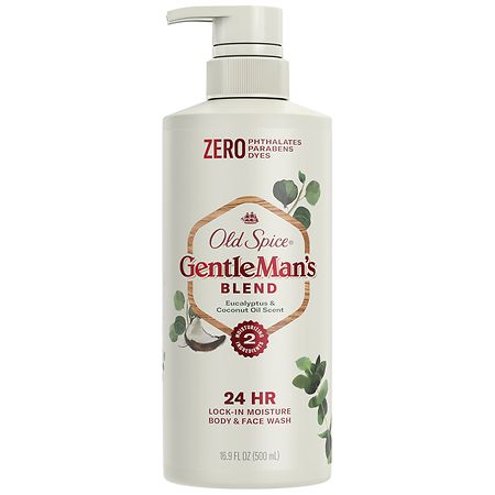 Old Spice GentleMan's Blend Body Wash Eucalyptus and Coconut Oil